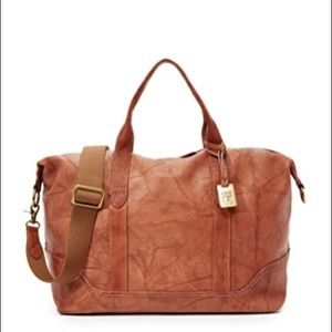 Frye overnight Campus duffle bag.